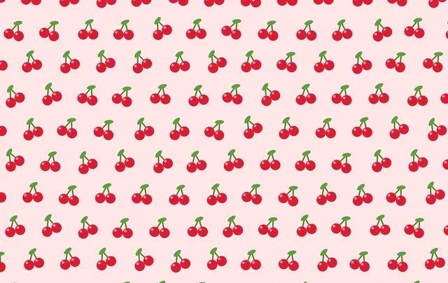 Pas sticker Kersen