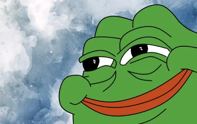 Happy Pepe - pinpas sticker