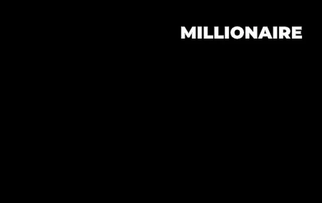 Millionaire - pinpas sticker