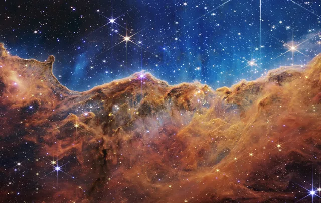 Cosmic Cliffs - pinpas sticker