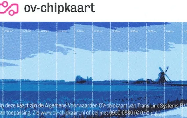 OV chip Anoniem - pinpas sticker