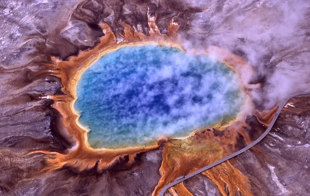 Grand Prismatic Spring - pinpas sticker
