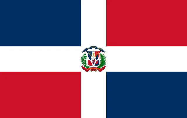 Dominicaanse Republiek - pinpas sticker