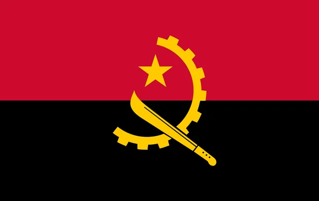 Pas sticker Angola