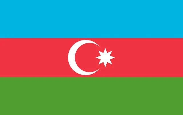 Azerbeidzjan - pinpas sticker