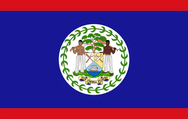 Belize - pinpas sticker