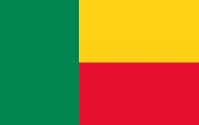 Benin - pinpas sticker