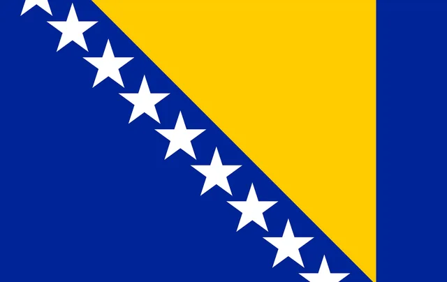 Bosnië en Herzegovina - pinpas sticker