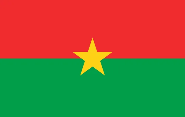 Burkina Faso - pinpas sticker