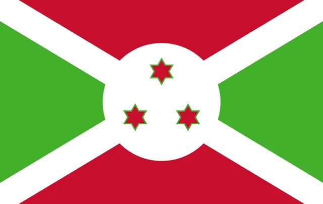 Burundi - pinpas sticker