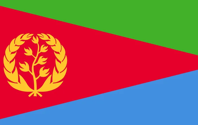 Eritrea - pinpas sticker