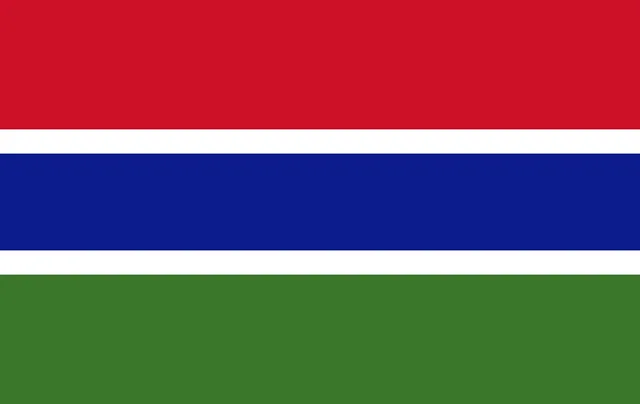Gambia - pinpas sticker