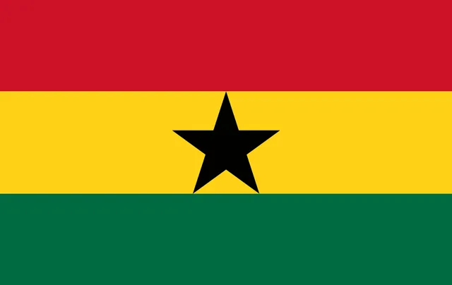 Ghana - pinpas sticker