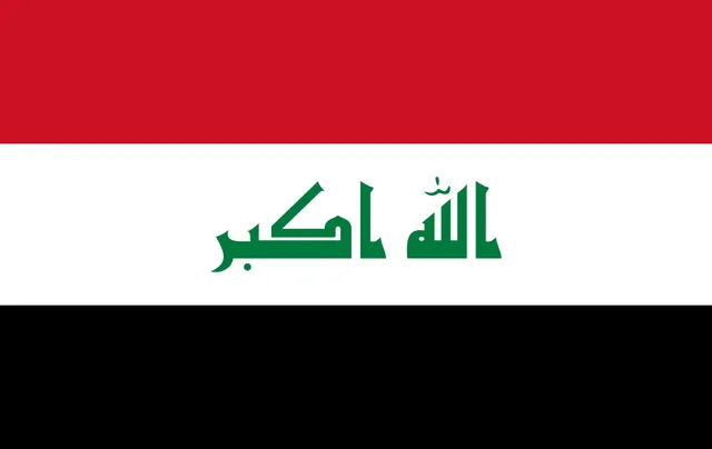 Irak - pinpas sticker