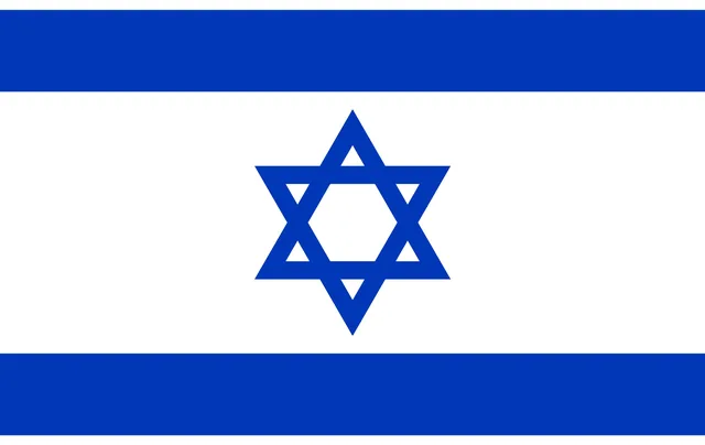 Israël - pinpas sticker