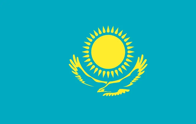 Kazachstan - pinpas sticker
