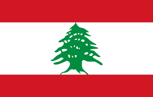 Libanon - pinpas sticker