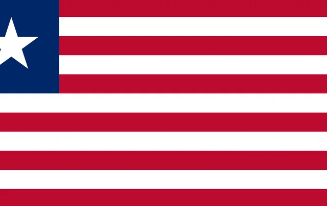 Liberia - pinpas sticker