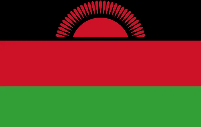 Malawi - pinpas sticker
