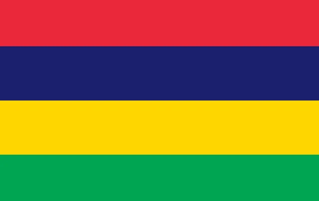 Mauritius - pinpas sticker