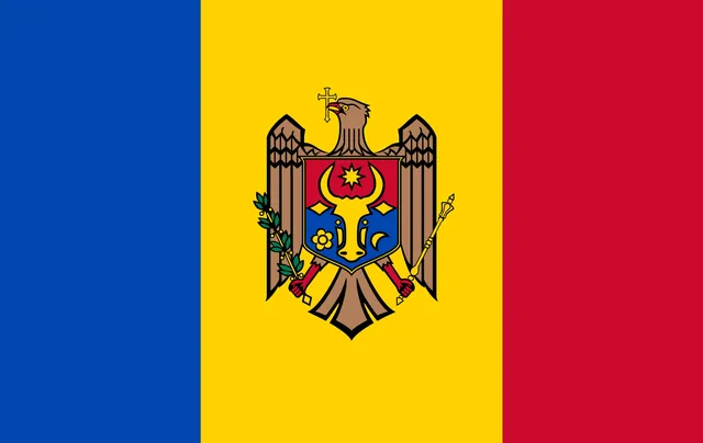 Moldavië - pinpas sticker