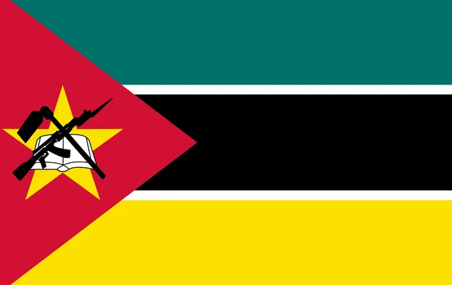 Mozambique - pinpas sticker