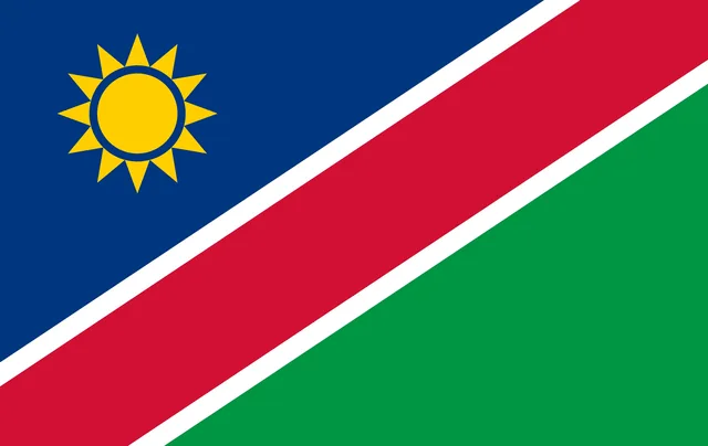 Namibië - pinpas sticker