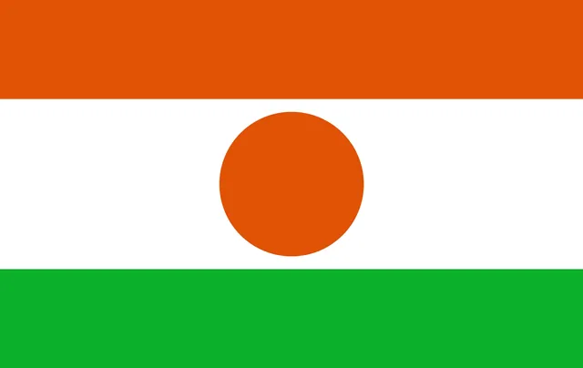 Pas sticker Niger