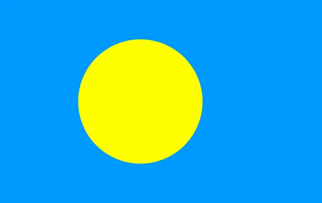 Pas sticker Palau
