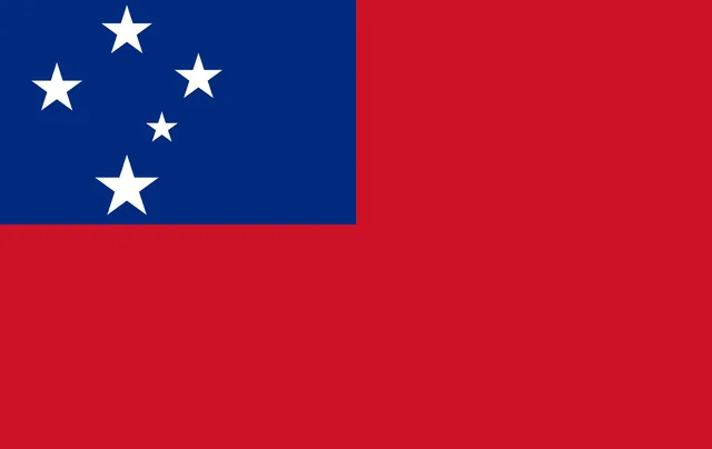 Samoa - pinpas sticker