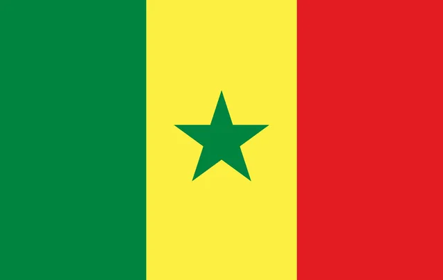 Pas sticker Senegal