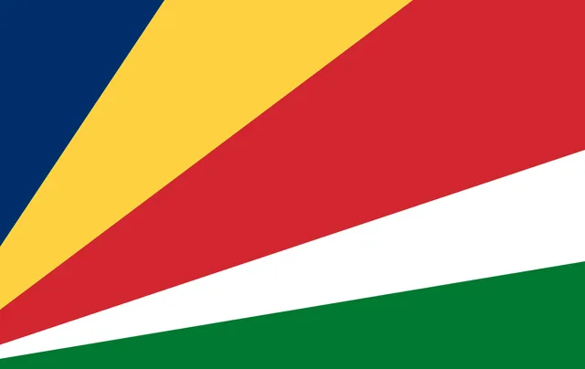 Seychellen - pinpas sticker