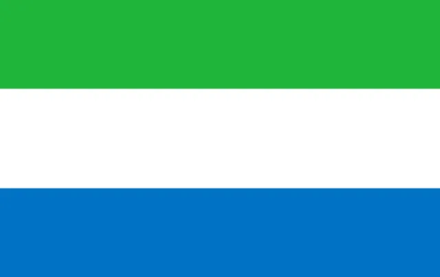Sierra Leone - pinpas sticker