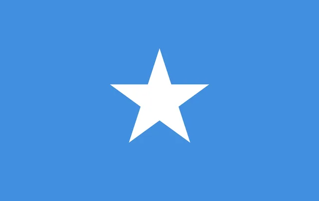 Pas sticker Somalië
