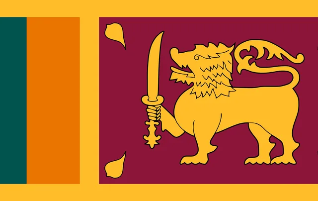 Sri Lanka - pinpas sticker