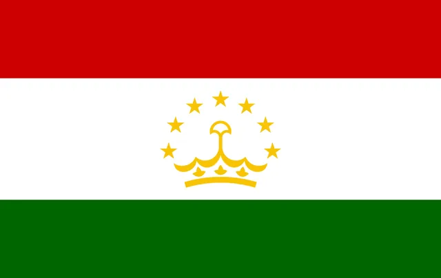 Tadzjikistan - pinpas sticker
