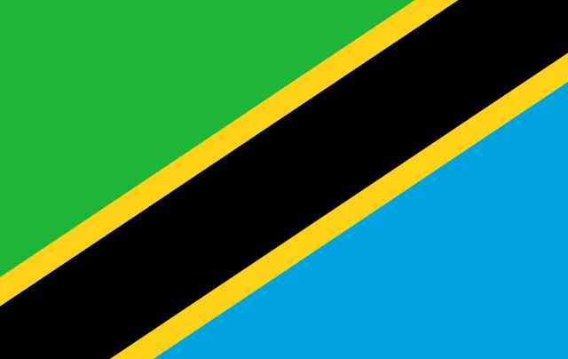 Tanzania - pinpas sticker