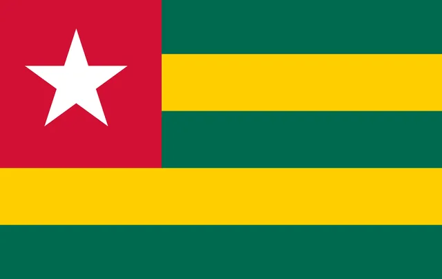 Togo - pinpas sticker