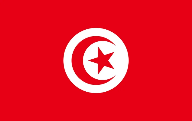 Tunesië - pinpas sticker