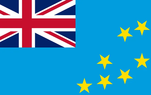 Tuvalu - pinpas sticker