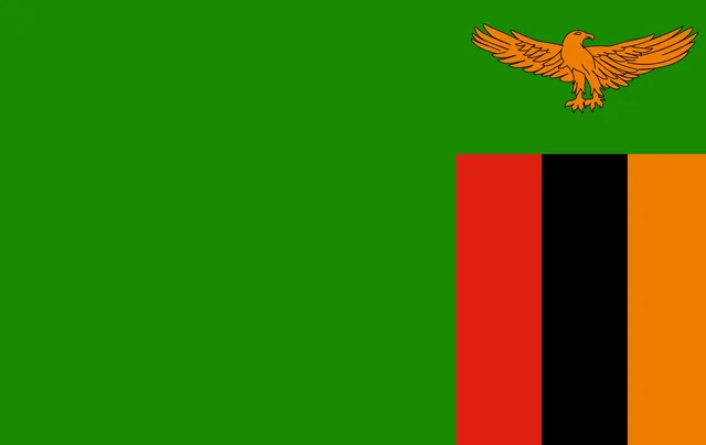 Zambia - pinpas sticker