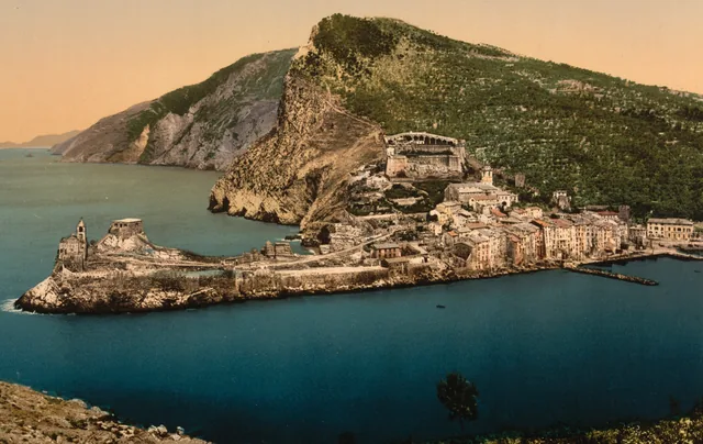La Spezia rond 1900 - pinpas sticker