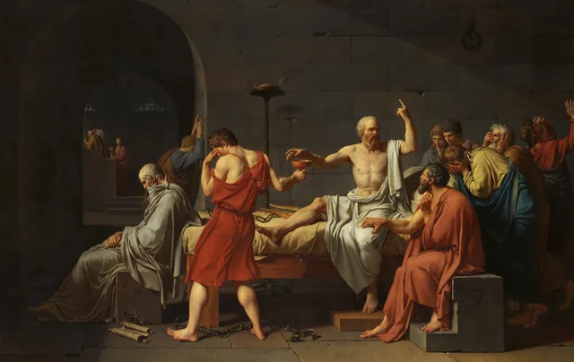 De dood van Socrates