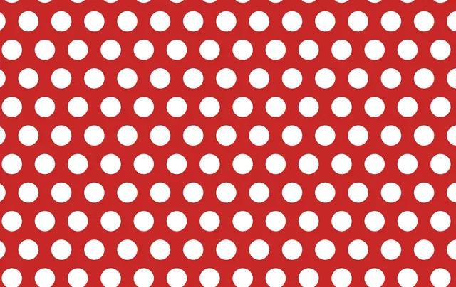 Polka dots rood