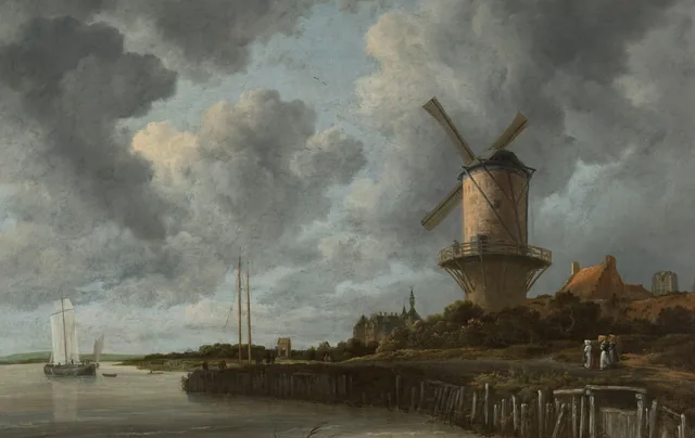 De molen bij Wijk bij Duurstede