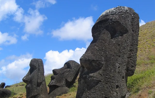 Moai van Paaseiland